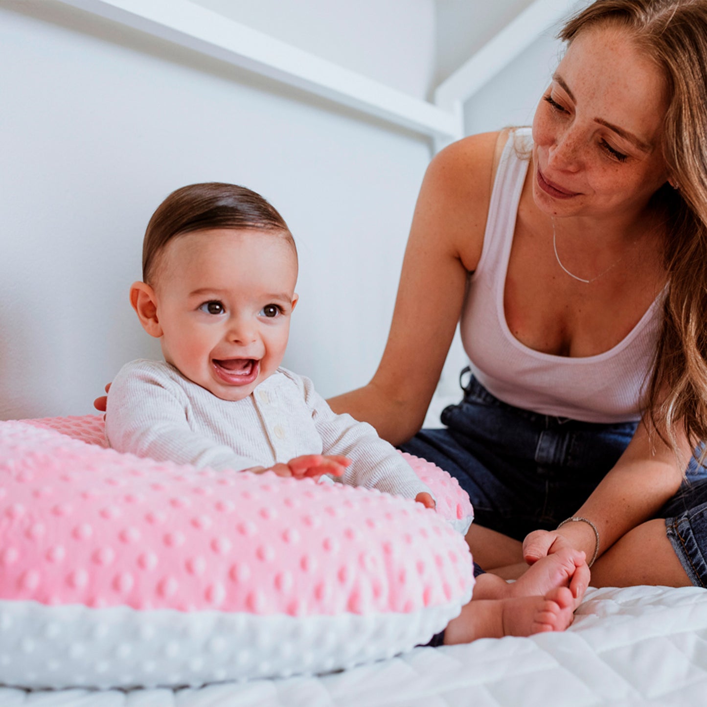 Almohada de Lactancia (Cojín Amamantar Bebés Niños Biberón)