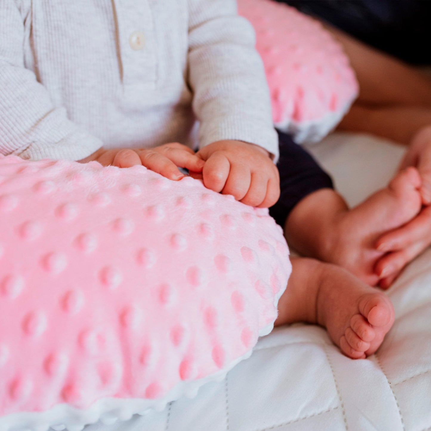 Almohada de Lactancia (Cojín Amamantar Bebés Niños Biberón)