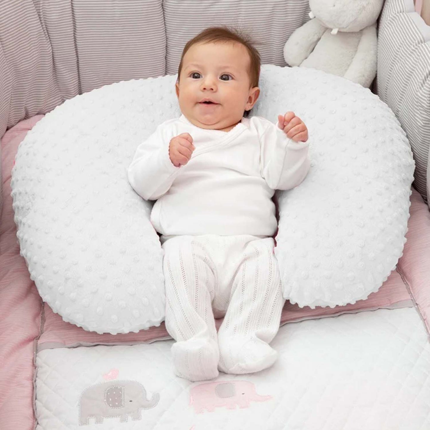 Almohada de Lactancia (Cojín Amamantar Bebés Niños Biberón)