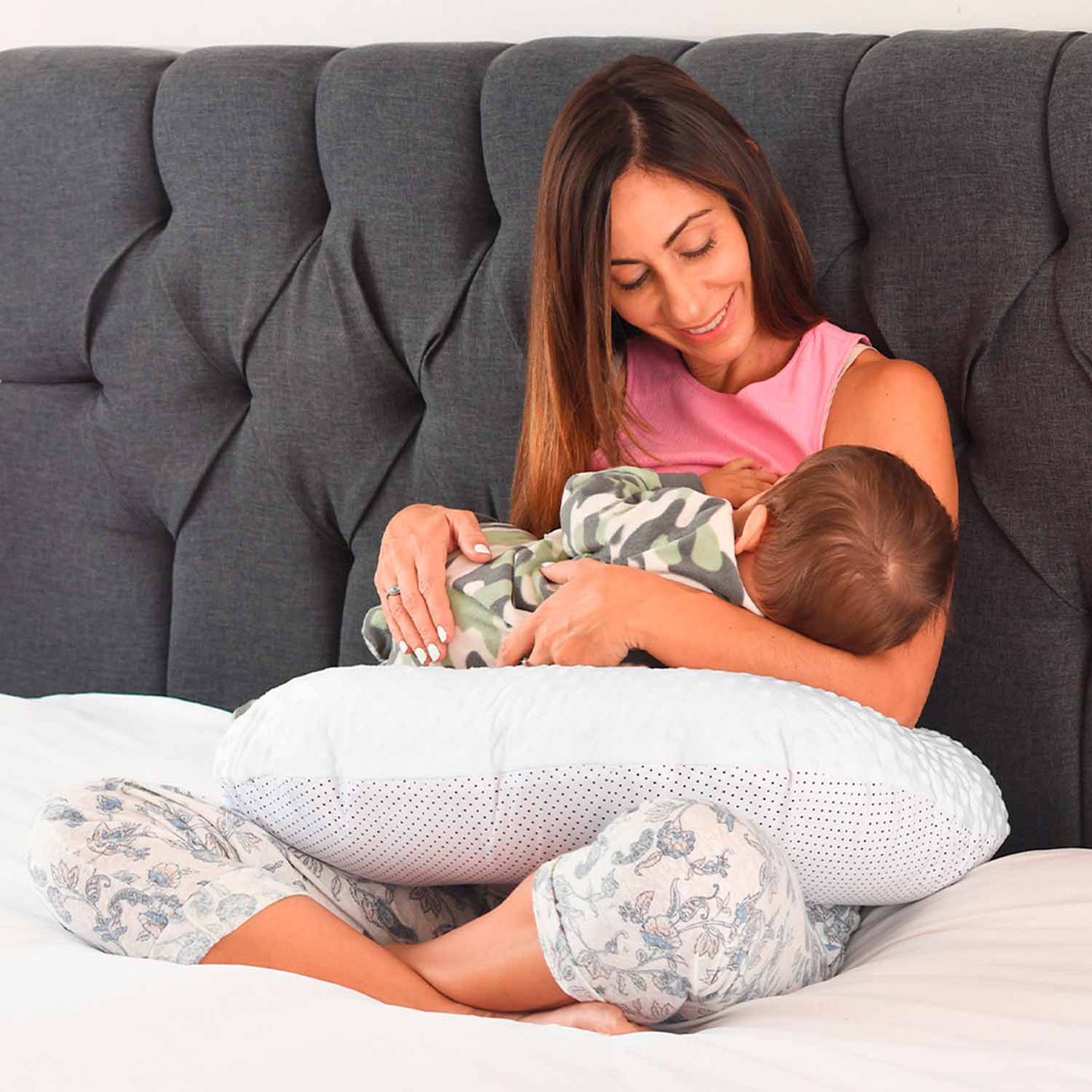 Almohada de Lactancia (Cojín Amamantar Bebés Niños Biberón)