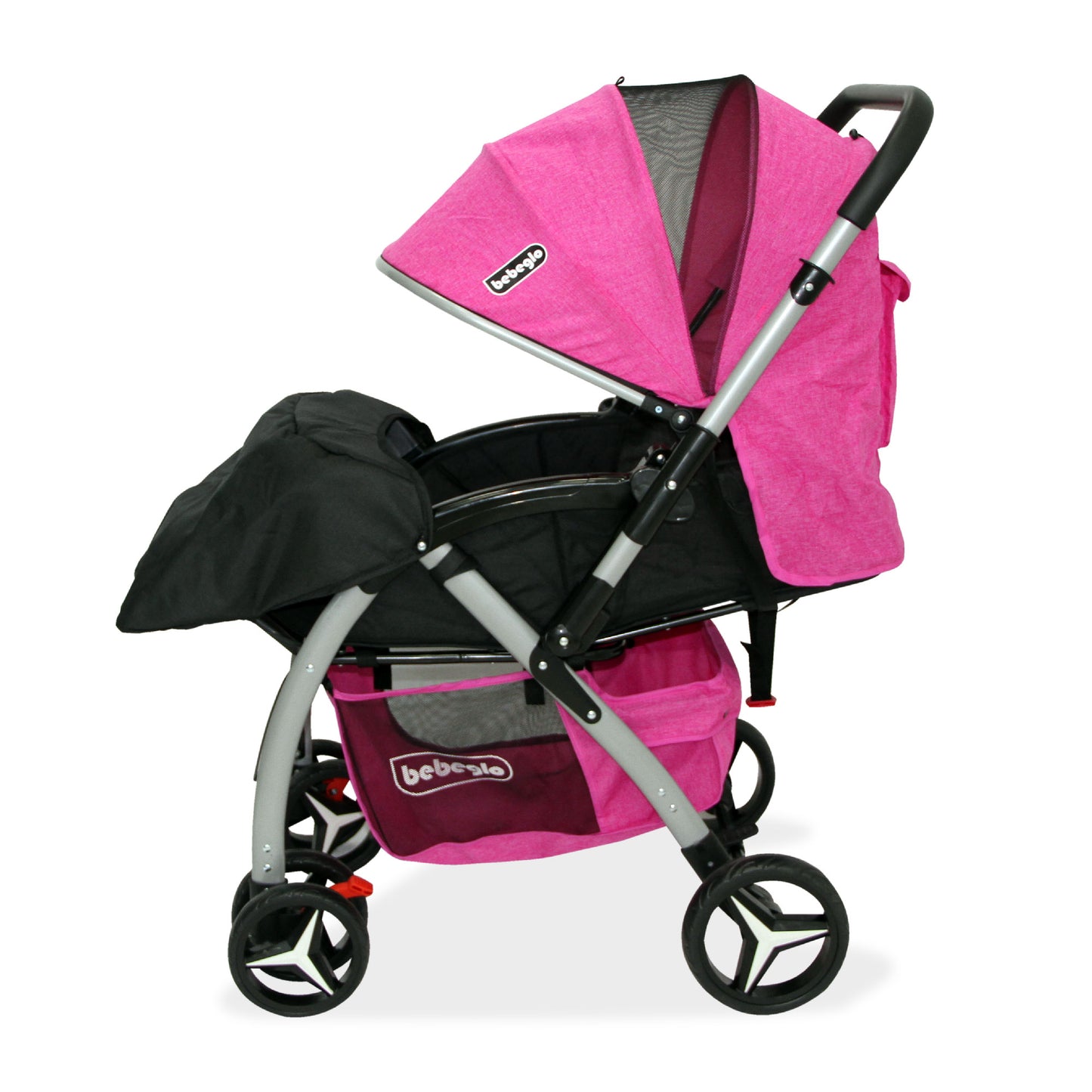 Carriola Paseo Atlas Bebeglo Fucsia