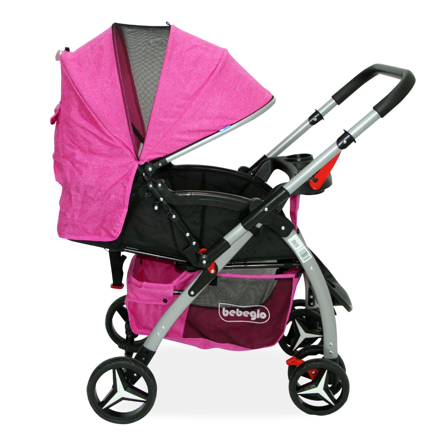 Carriola Paseo Atlas Bebeglo Fucsia