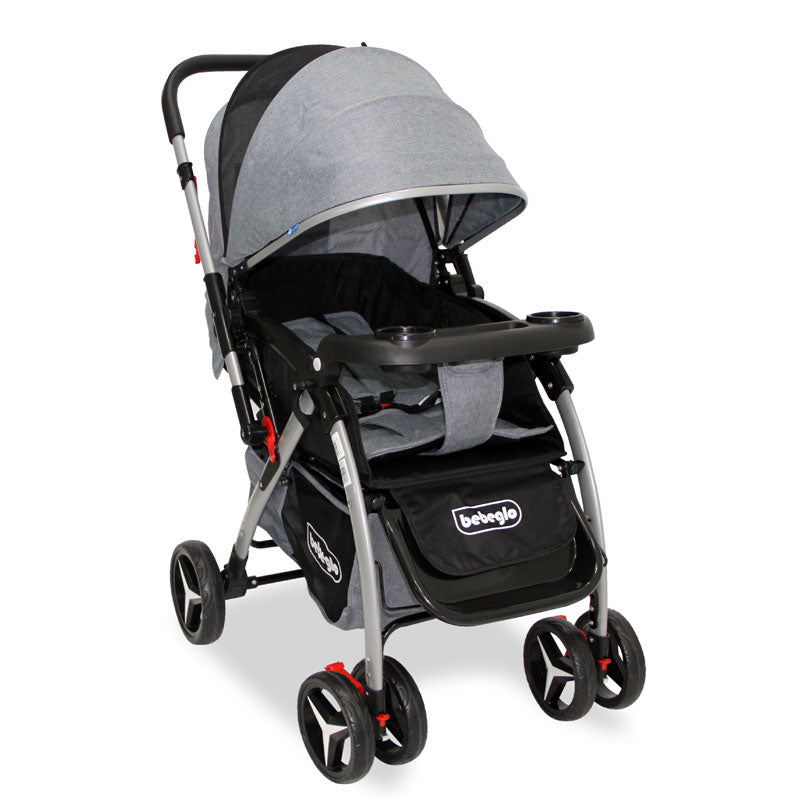 Carriola Paseo Atlas Bebeglo Gris