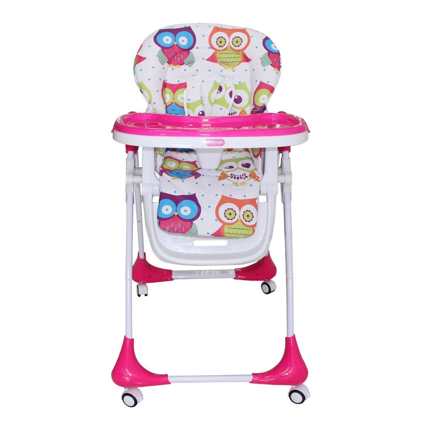 Silla De Comer Plegable Bebeglo Fucsia