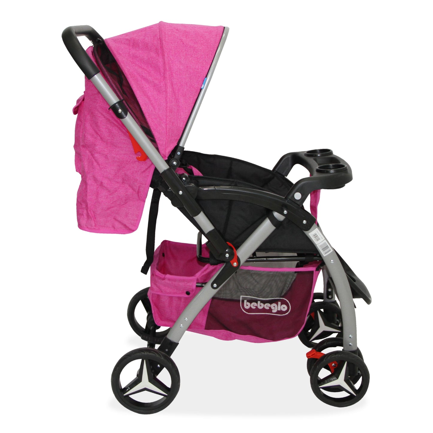 Carriola Paseo Atlas Bebeglo Fucsia