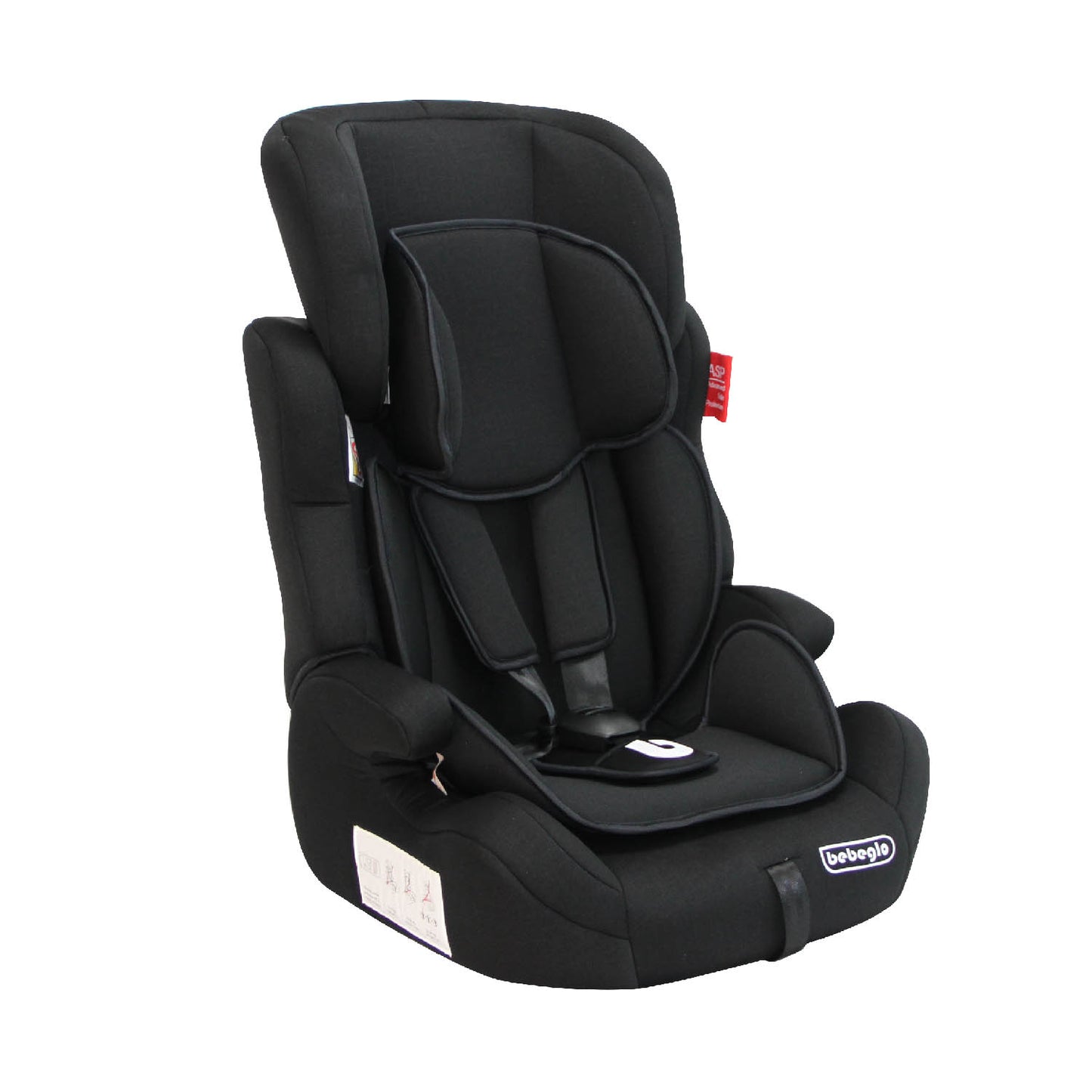 Autoasiento 2 en 1 de 9 a 36 KG Bebeglo Negro