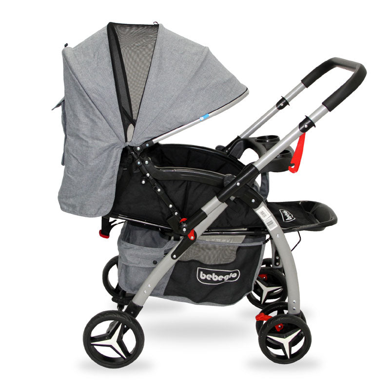 Carriola Paseo Atlas Bebeglo Gris
