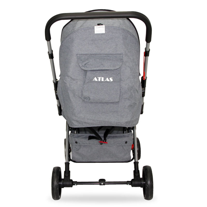 Carriola Paseo Atlas Bebeglo Gris