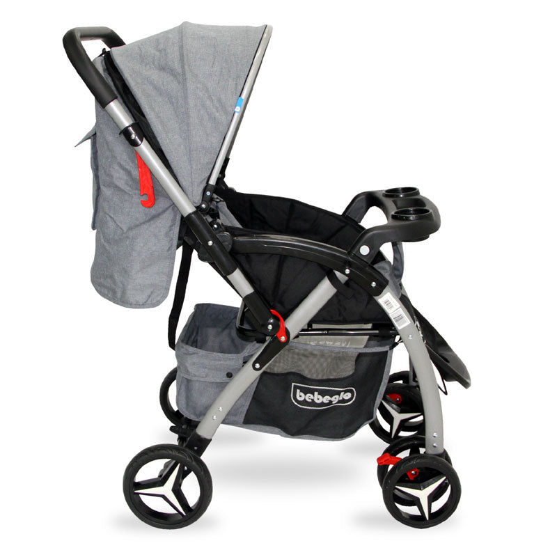 Carriola Paseo Atlas Bebeglo Gris