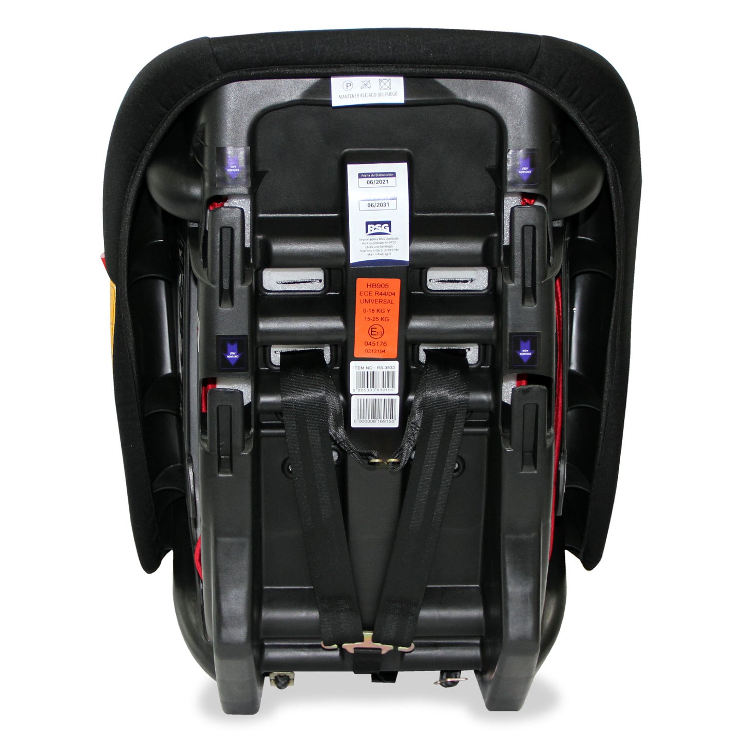Autoasiento 0-25KG Bebeglo Negro
