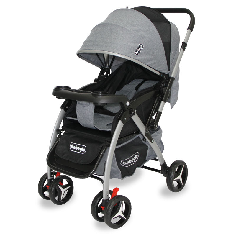 Carriola Paseo Atlas Bebeglo Gris
