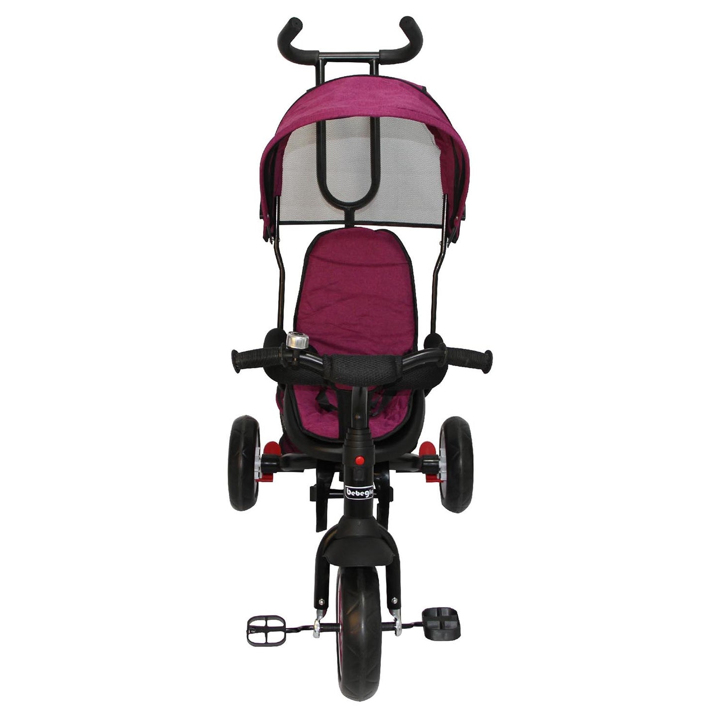 Triciclo Carriola Bebeglo Fucsia