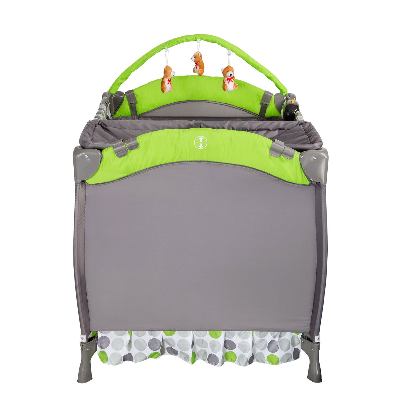 Cuna Corral Pack & Play Bebeglo Verde Oliva