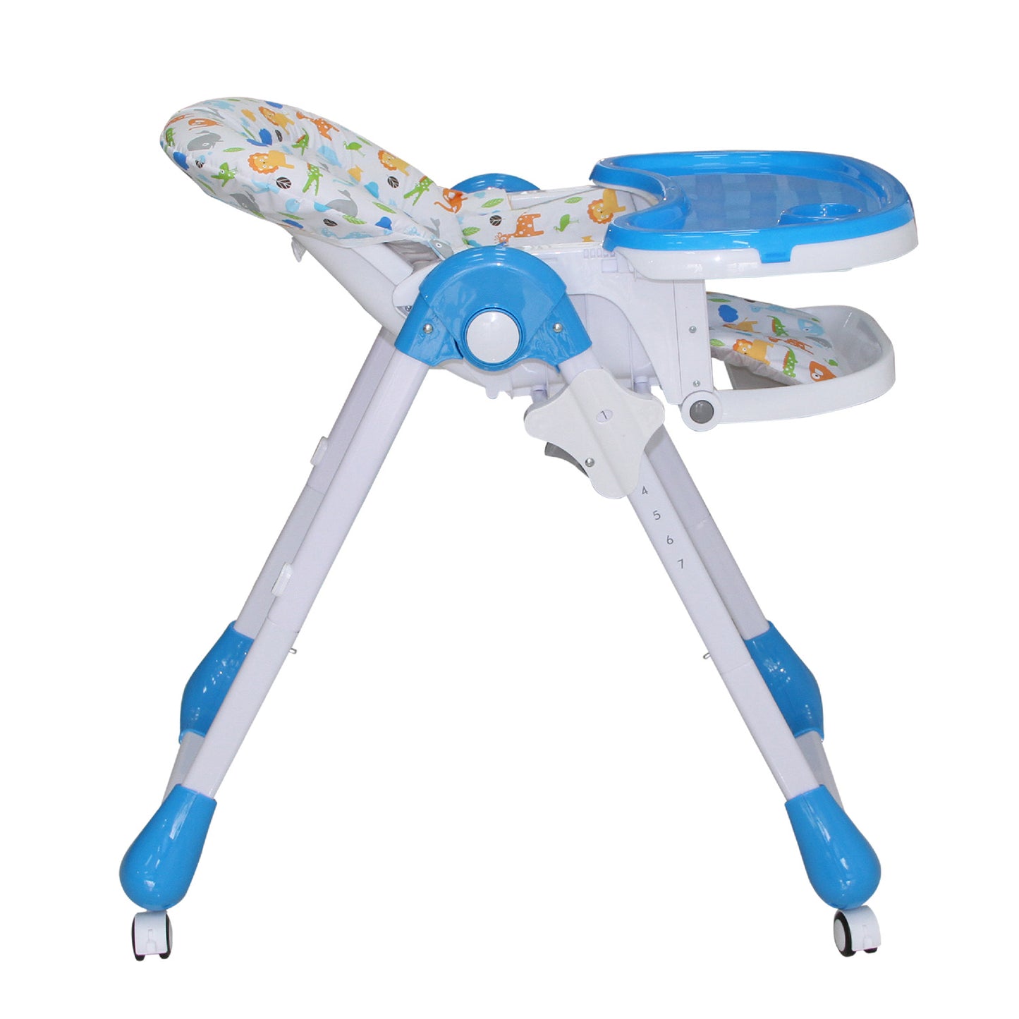 Silla de Comer Plegable Bebeglo Celeste